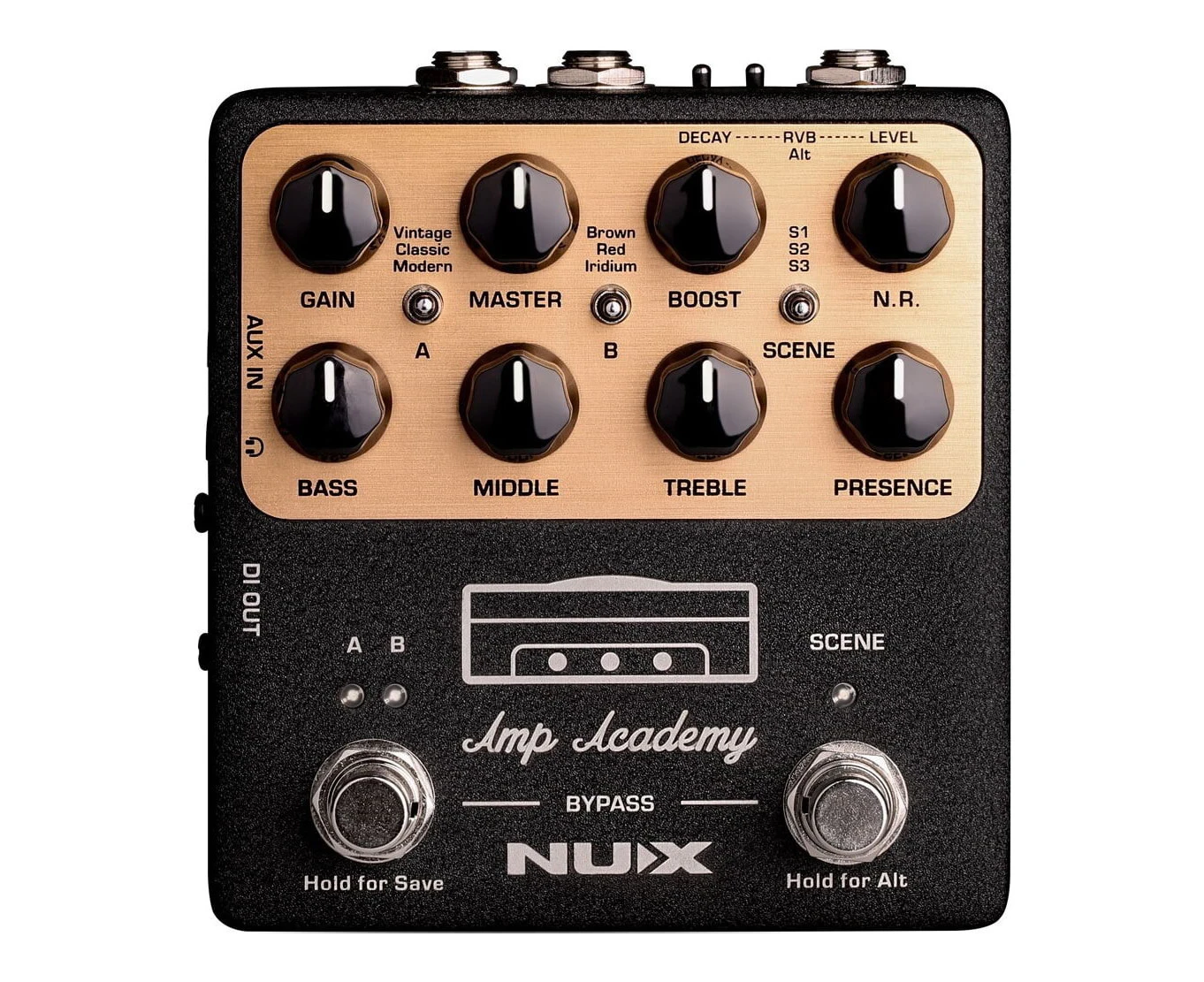 NUX Verdugo Series Amp Academy Amplifier Modeling Pedal