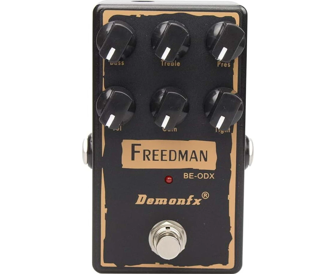 DemonFX Freedman BE-ODX Overdrive Power Crunch Guitar Effect Pedal