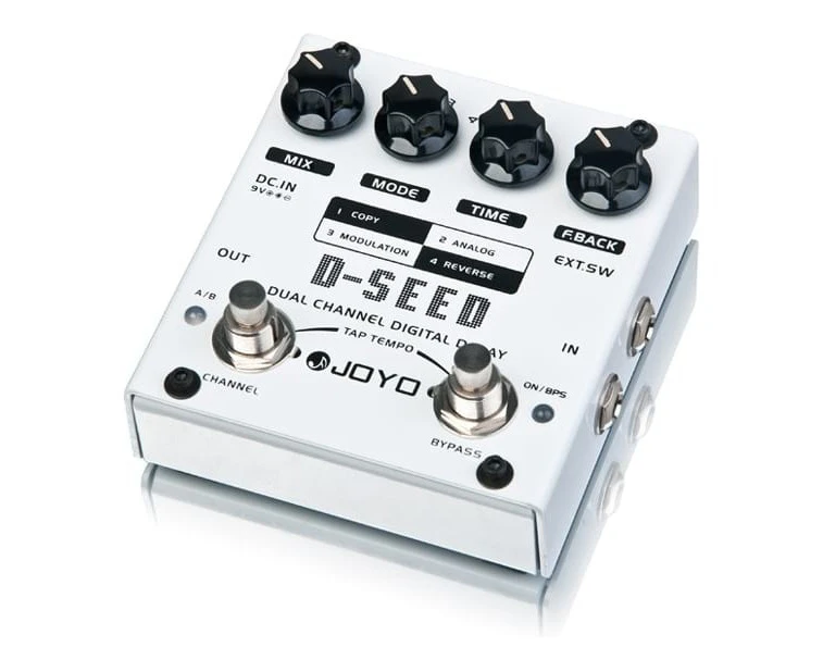 JOYO D-Seed Dual Channel Digital Delay Guitar Pedal - Effects Pedal