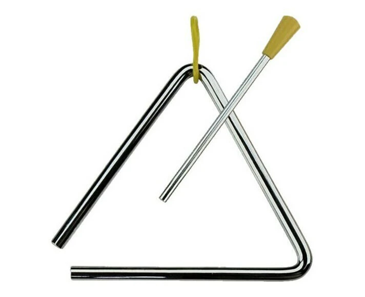 Percussion PPT8 Plus 8" Triangle with Striker Hand Percussion Sound Effect