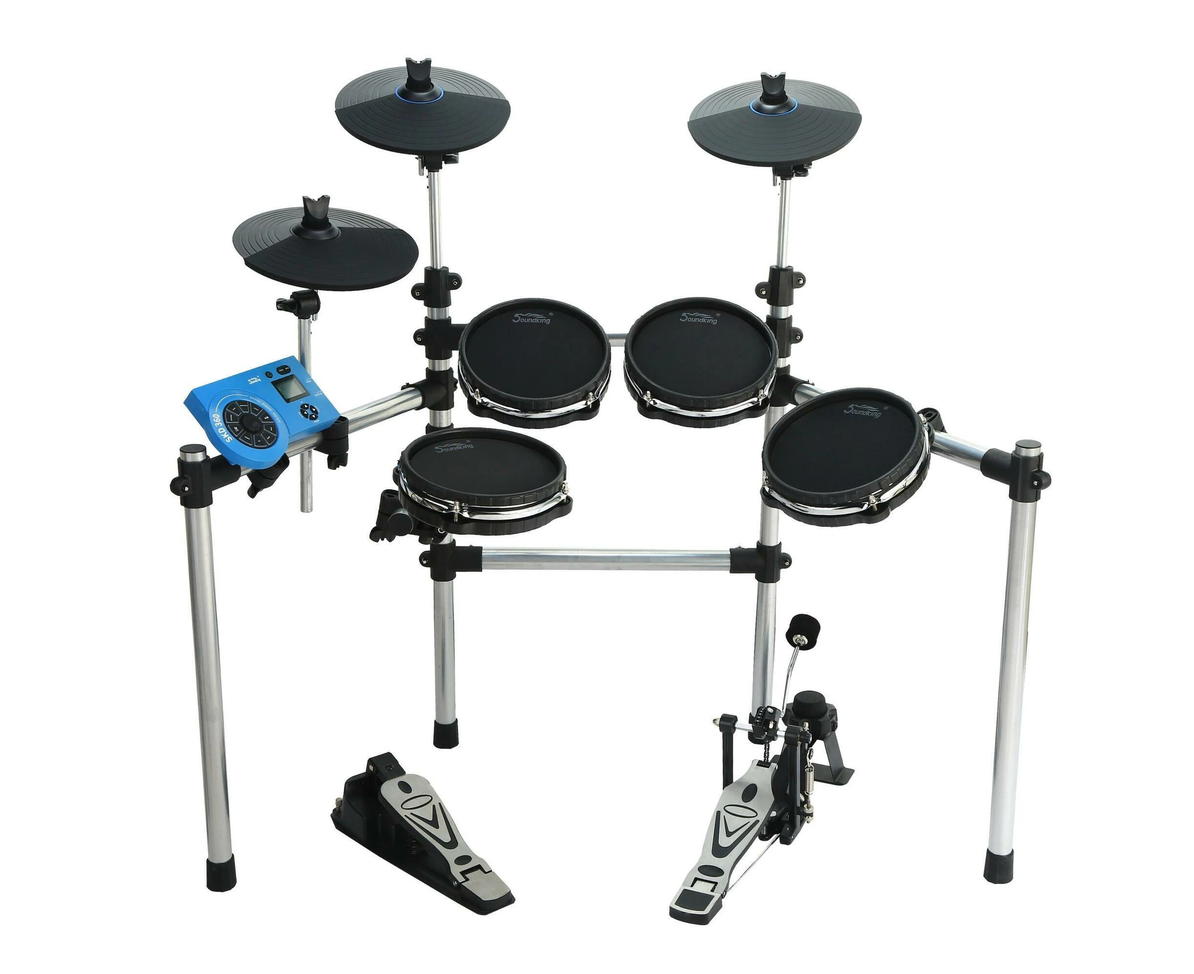 Soundking SKD360 Digital Electronic Drum Kit Mesh Kit 8 Piece