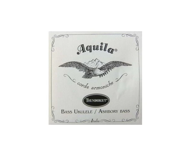 Aquila 68U Thundergut 4-String Bass Uke String Set Made in Italy G-D-A-E