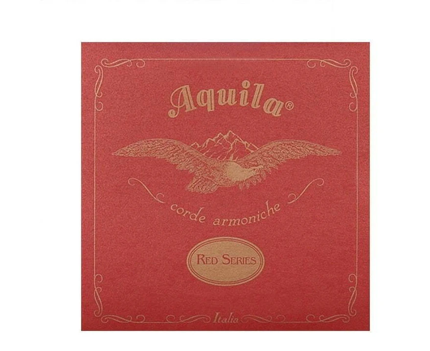 Aquila 88U Red Series Low-G Tenor Ukulele String Set GCEA Tuning Wound Low G