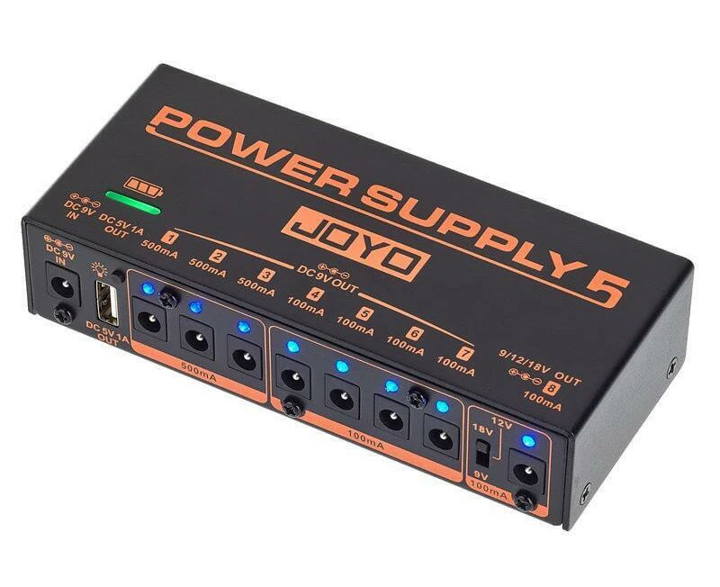 JOYO JP-05 Power Supply 5 - Rechargeable Battery Effect Pedal Power Supply