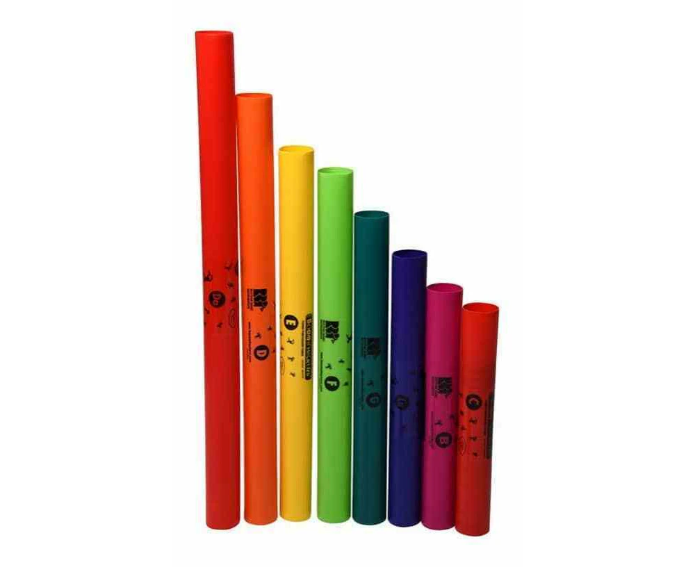 Boomwhackers 8-Note Diatonic C-Major Scale Set Upper Octave C' to C" Therapy