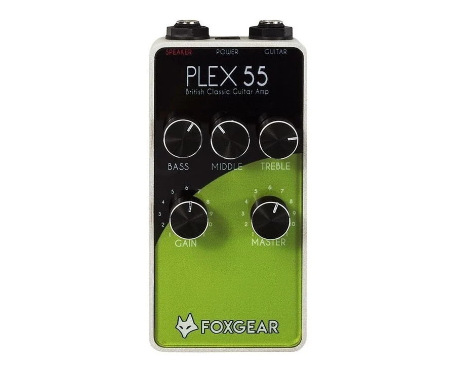 Foxgear PLEX55 55 Watt RMS Classic British Tone Guitar Amplifier Pedal