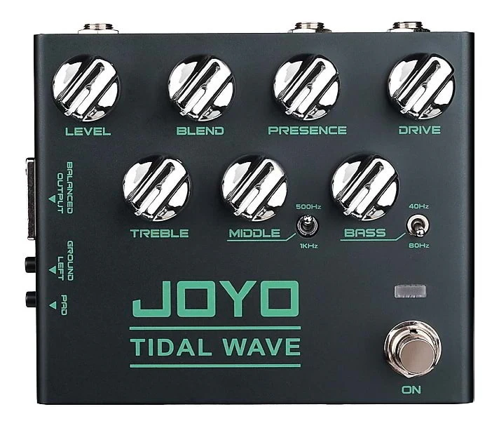 JOYO R-30 Tidal Wave Bass Preamp Pedal 90's Style DI Built-in