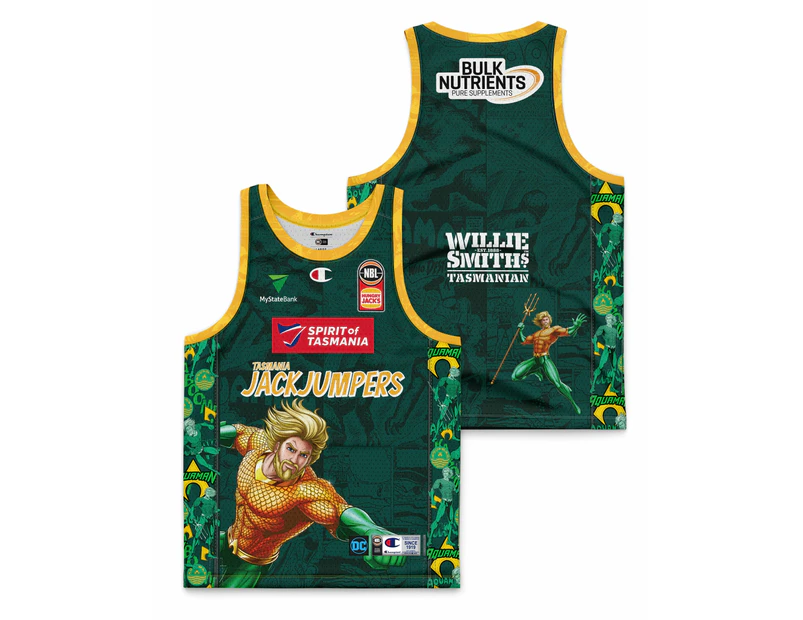 Tasmania JackJumpers 23/24 DC Aquaman Jersey