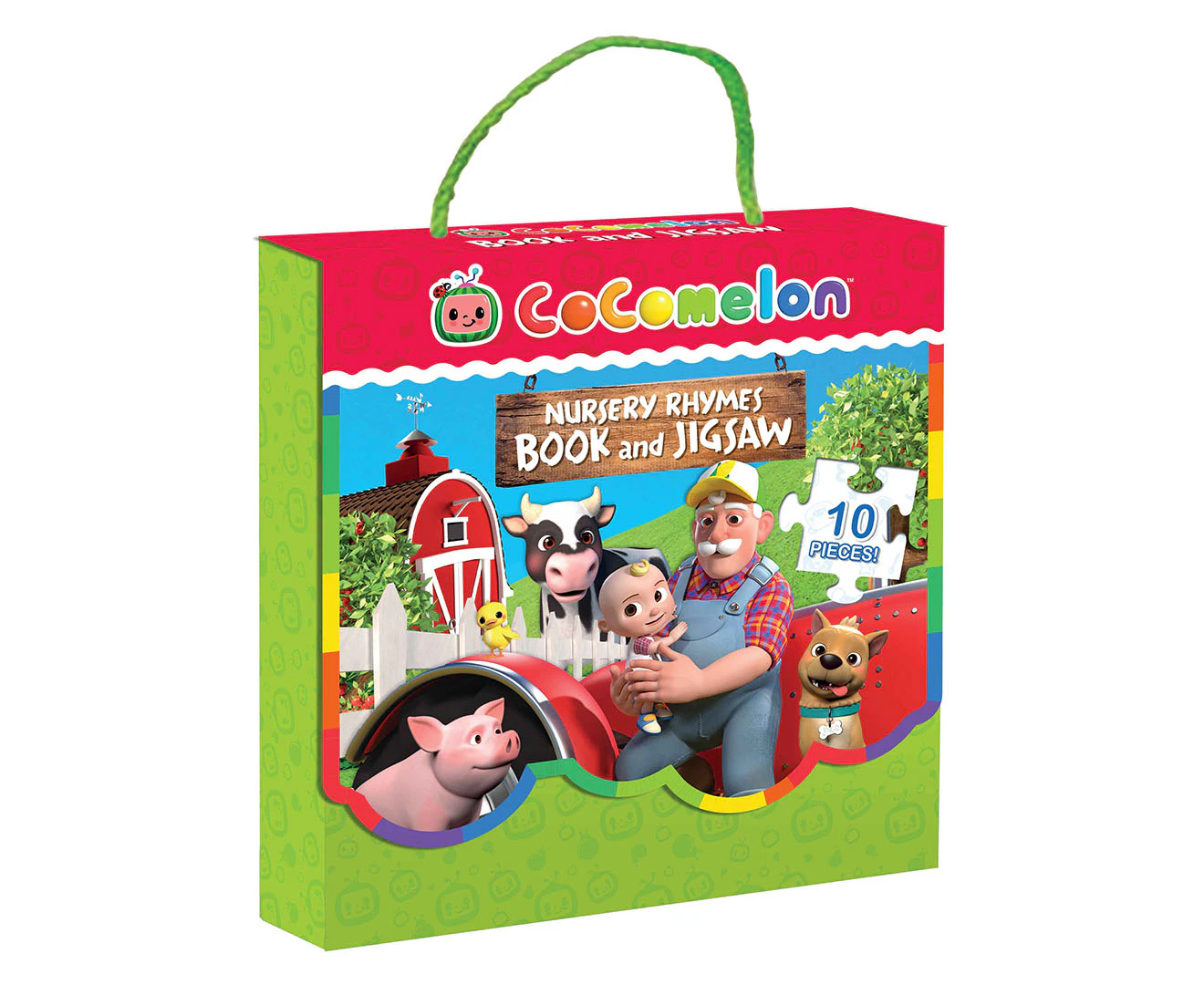 CoComelon Nursery Rhymes Book & Puzzle Set