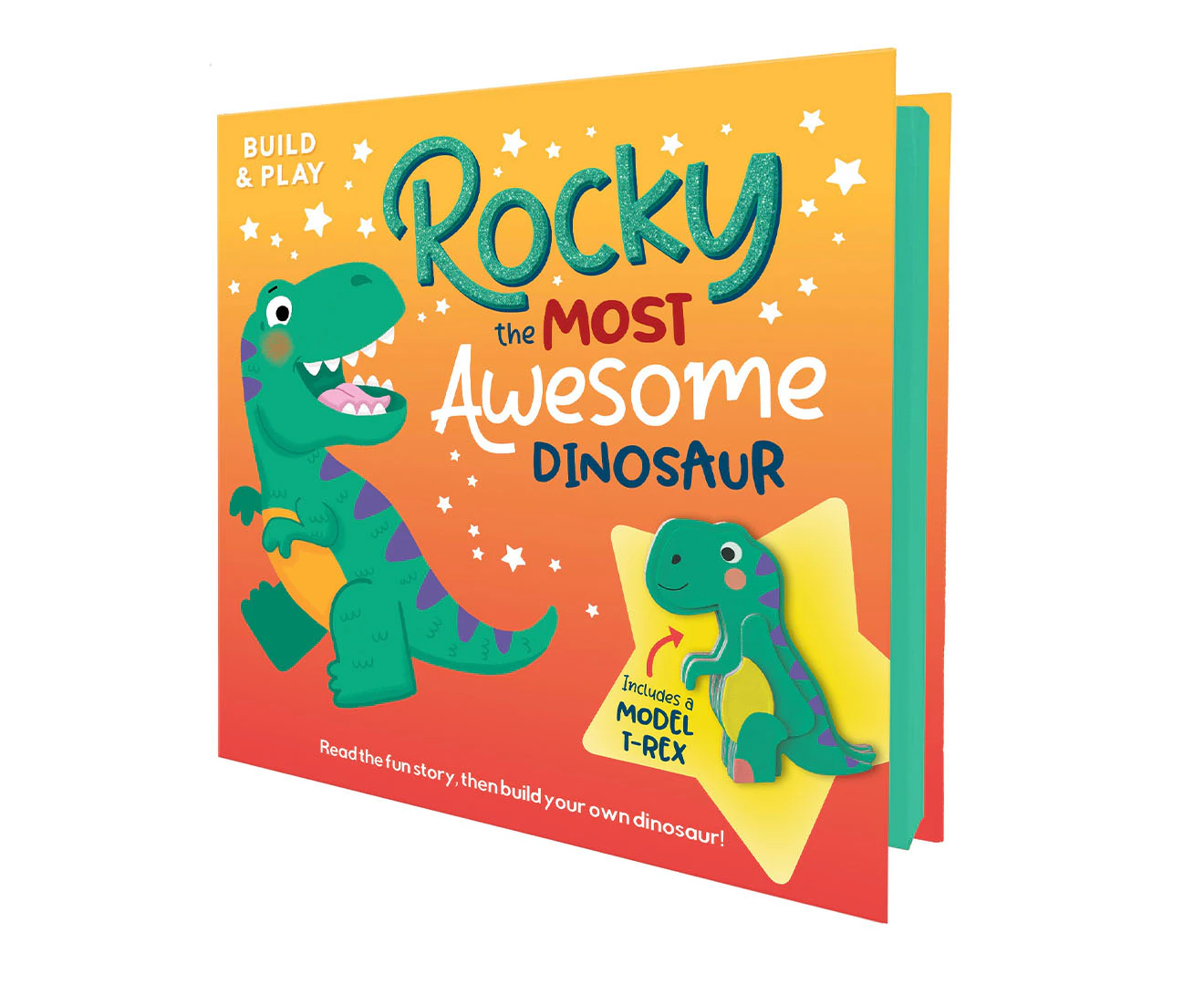 Rocky The Most Incredible Dinosaur Build & Play Activity Set