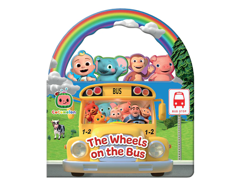 CoComelon The Wheels on the Bus Handle Board Book