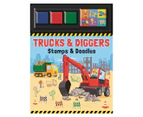 Stamp & Doodle Trucks & Diggers Activity Book