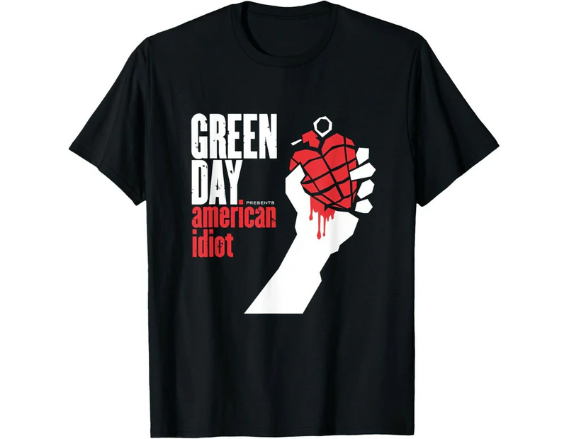 Green Day Childrens/Kids American Idiot T-Shirt (Black) - RO11866