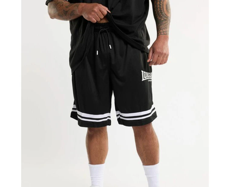 Plus Size Mesh Shorts - Lonsdale