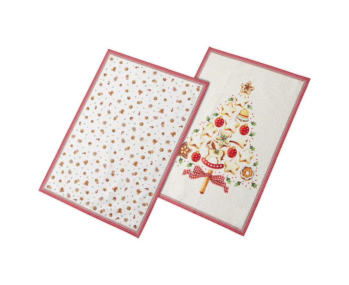 Winter Bakery Delight Kitchen Towel, 2pcs - 50x70cm