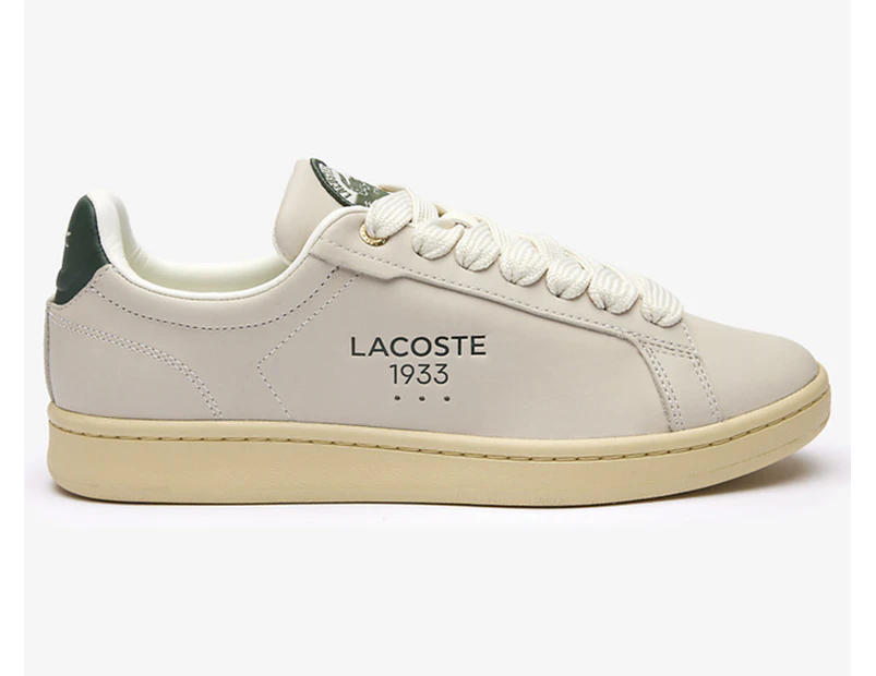 Lacoste Women's Carnaby Pro Leather Sneakers - Off White/Light Yellow