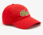 Lacoste Essentials Big Croc Cap - Red