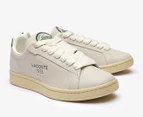 Lacoste Women's Carnaby Pro Leather Sneakers - Off White/Light Yellow