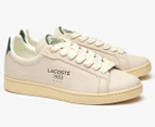 Lacoste Men's Carnaby Pro Leather Sneakers - Off White/Light Yellow