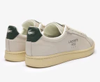 Lacoste Women's Carnaby Pro Leather Sneakers - Off White/Light Yellow