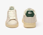 Lacoste Men's Carnaby Pro Leather Sneakers - Off White/Light Yellow