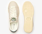 Lacoste Men's Carnaby Pro Leather Sneakers - Off White/Light Yellow