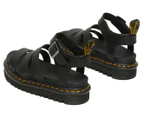 Dr. Marten's Women's Blaire Hydro Leather Sandals - Black