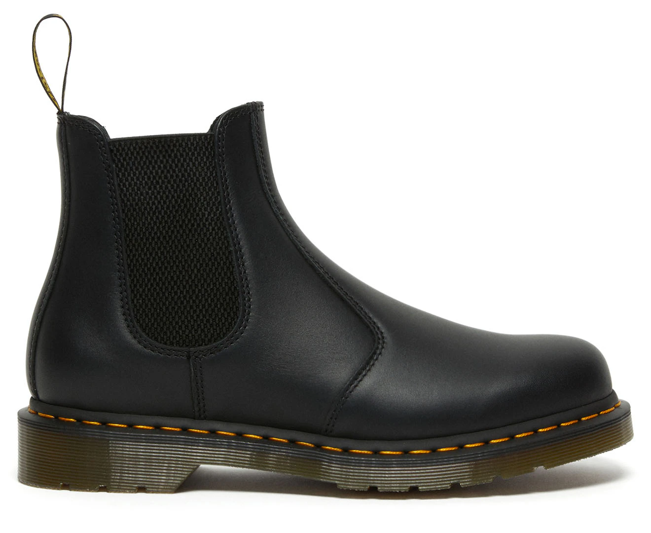 Dr. Marten's Unisex 2976 Chelsea Leather Boots - Black Nappa