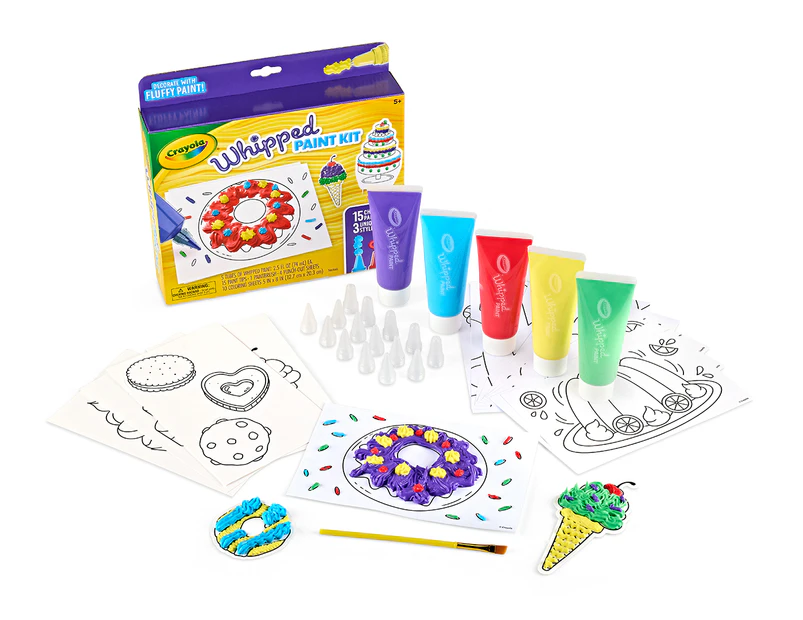 Crayola Whipped Paint Kit Activity Set