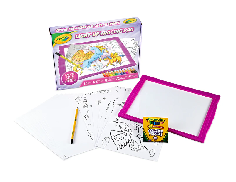 Crayola Unicorn Dreams Light-Up Tracing Pad