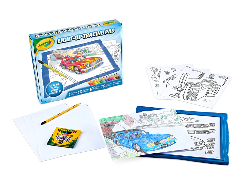 Crayola Cars Light-Up Tracing Pad