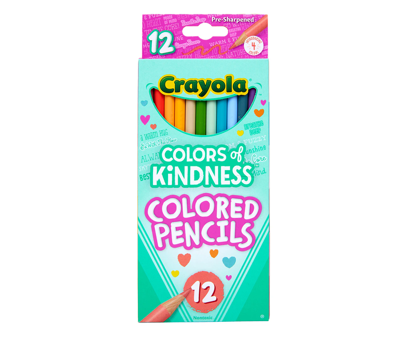 Crayola Colours of Kindness Coloured Pencils 12-Pack