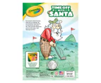 Crayola Time Off With Santa Colouring Book