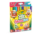 Crayola Silly Scents Smash Ups Dual Ended Markers 10-Pack