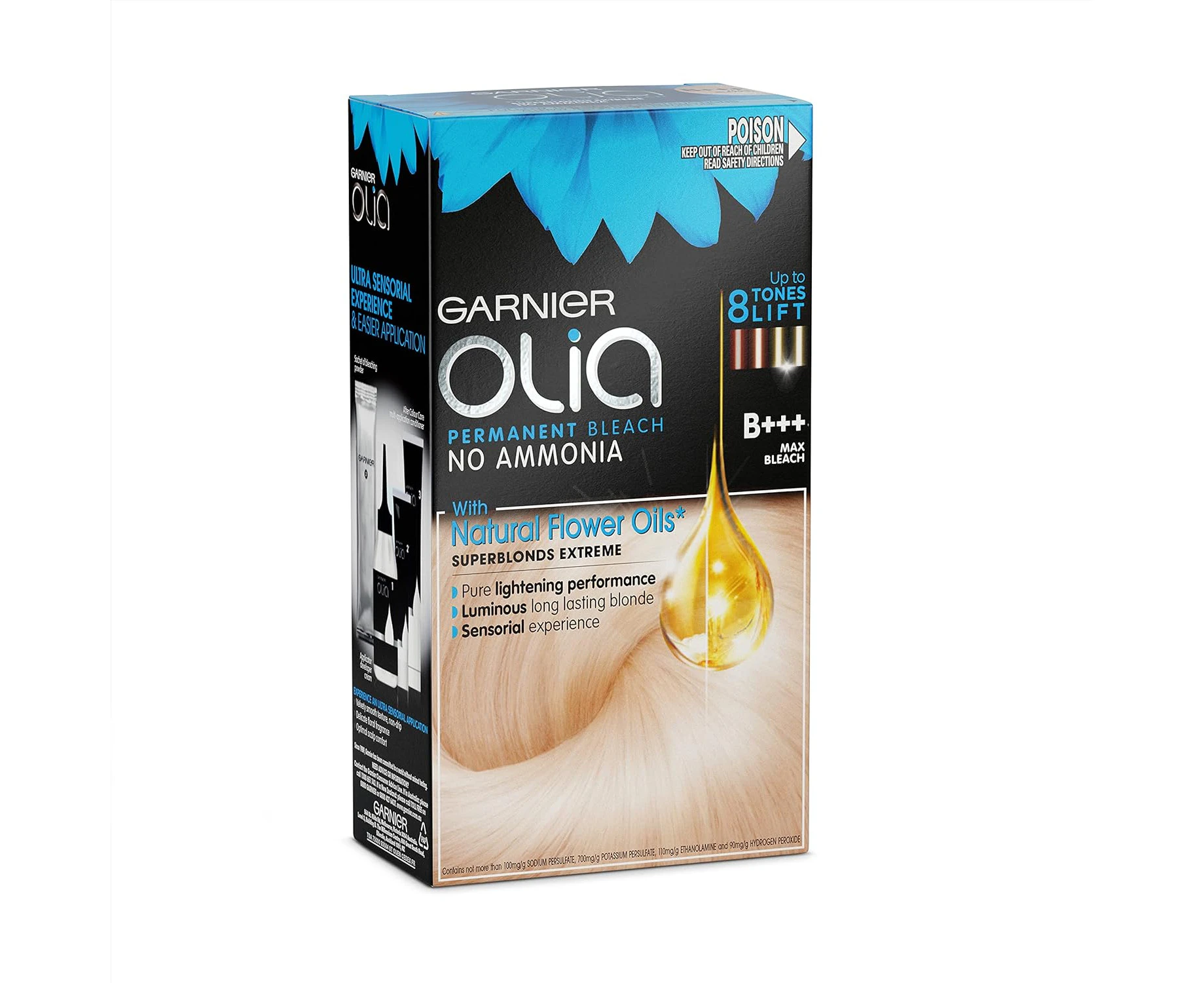 GARNIER OLIA Permanent bleach - B+++ Max Bleach (Ammonia Free, Oil based)