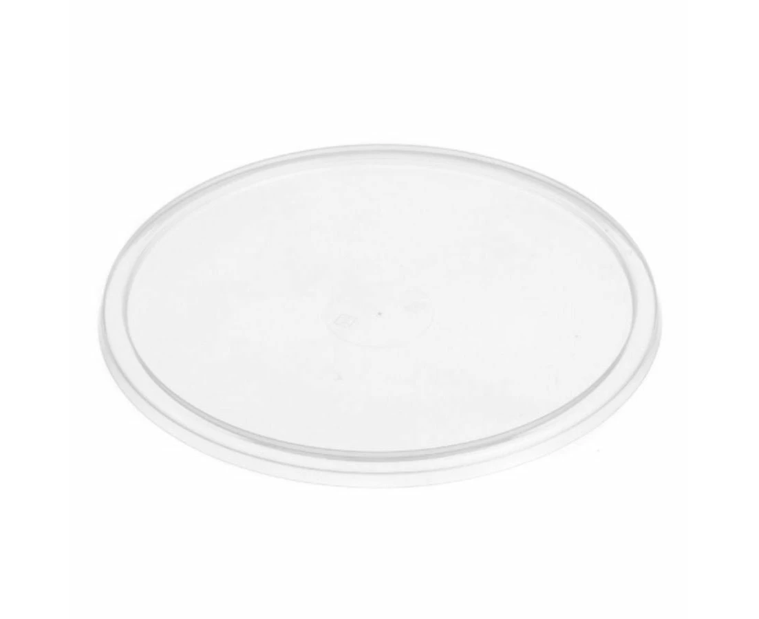 50pk 180mm Round Reusable Plastic Lids (Suit 1050ml Noodle Bowls) (LIDS ONLY)