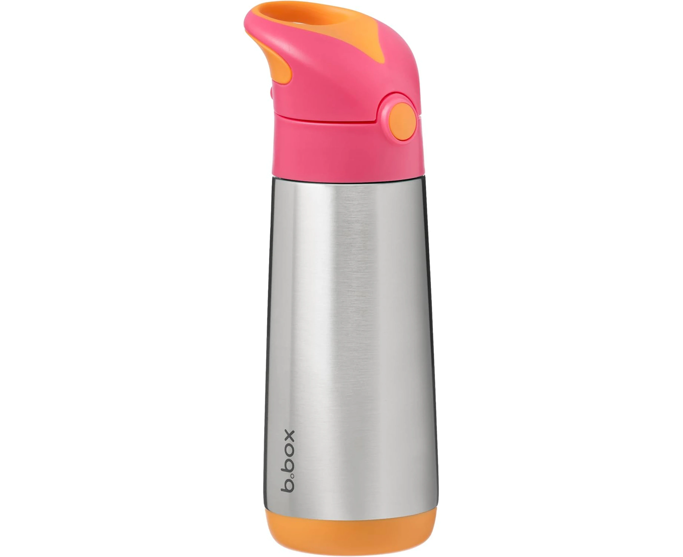 b.box Insulated Drink Bottle, Strawberry Shake, 500 ml Capacity