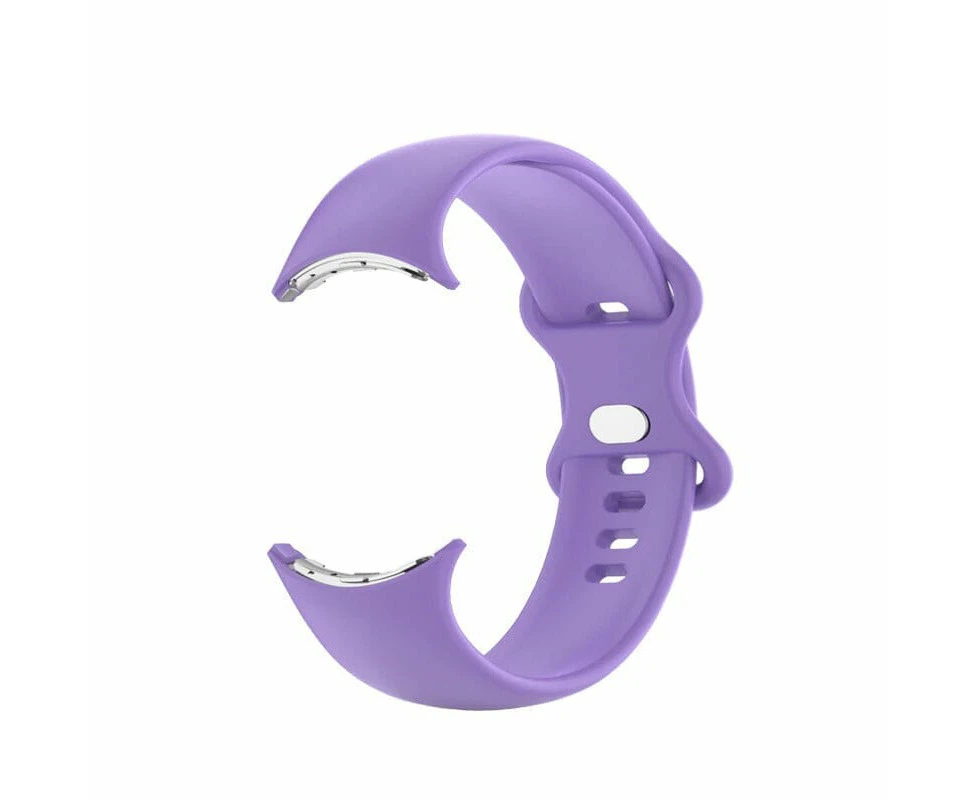 Google Pixel Watch 2 compatible Silicone Watch Straps - Lavender