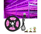 Led Light Belt Usb Plant Growth Light Belt 5V2835 Plant Light Belt Full Spectrum Vegetable Flower Plant Fill Light,0.5Mbare Board