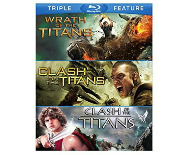 Clash of Titans / Clash of Titans / Wrath of Titan  [Blu-Ray Region A: USA] 3 Pack USA import