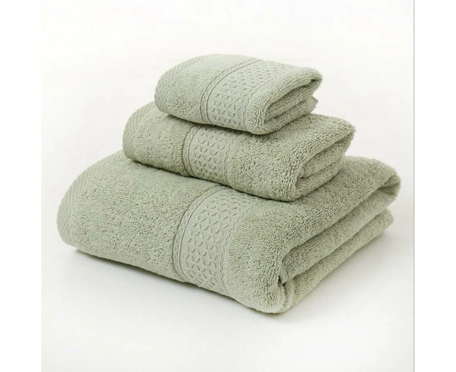 All Cotton Plain Color Cut Off Export Towel Bath Towel Square Towel Bath Towel Gift Towel,Light Green140*70   350Gbath Towel