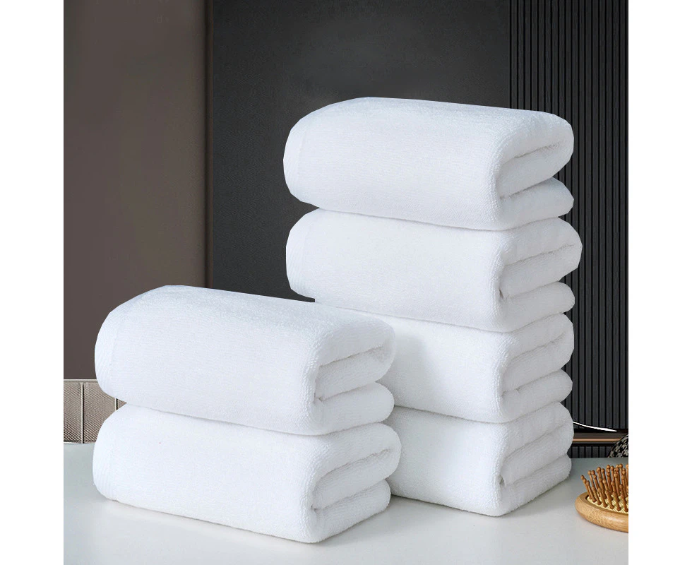 Hotel Towels, Cotton White Towels, Thickened Beauty Salons, Hotels, Homestays, Hot Springs, Hotel Towels,21 Strands Of Pure Cotton35*75