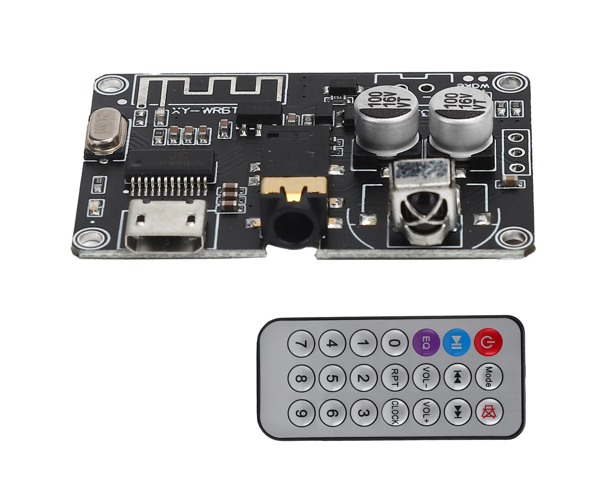 Bluetooth 5.0 Decoder Board Stereo Audio Module Volume Adjustable Speaker Power Amplifier Board