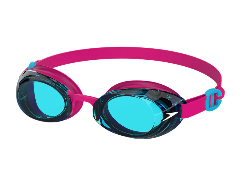 Speedo Kids' Jet Junior 2.0 Goggles - Electric Pink/Azure Blue