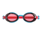 Speedo Kids' Jet Junior 2.0 Goggles - Turquoise/Lava Red