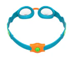 Speedo Infant Spot Goggles - Azure Blue/Fluro Green/Fluro Orange