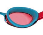 Speedo Kids' Jet Junior 2.0 Goggles - Turquoise/Lava Red