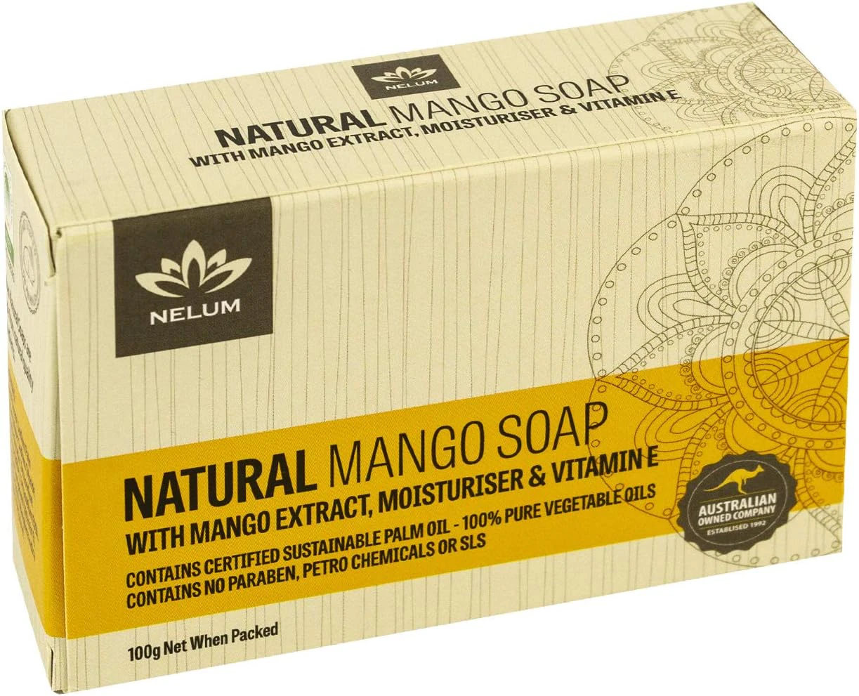 Nelum Mango Natural Soap Bar, 100 g