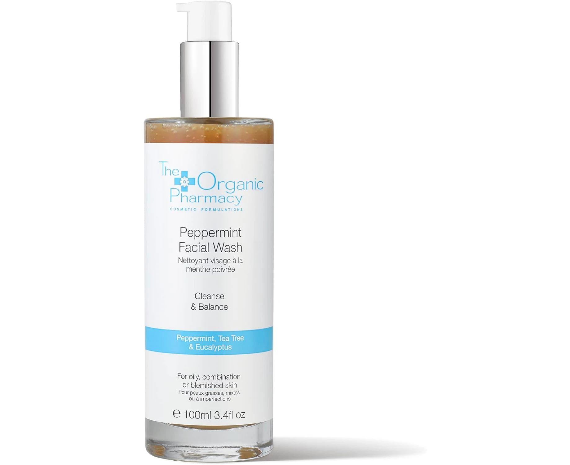 The Organic Pharmacy Peppermint Facial Wash 100 ml