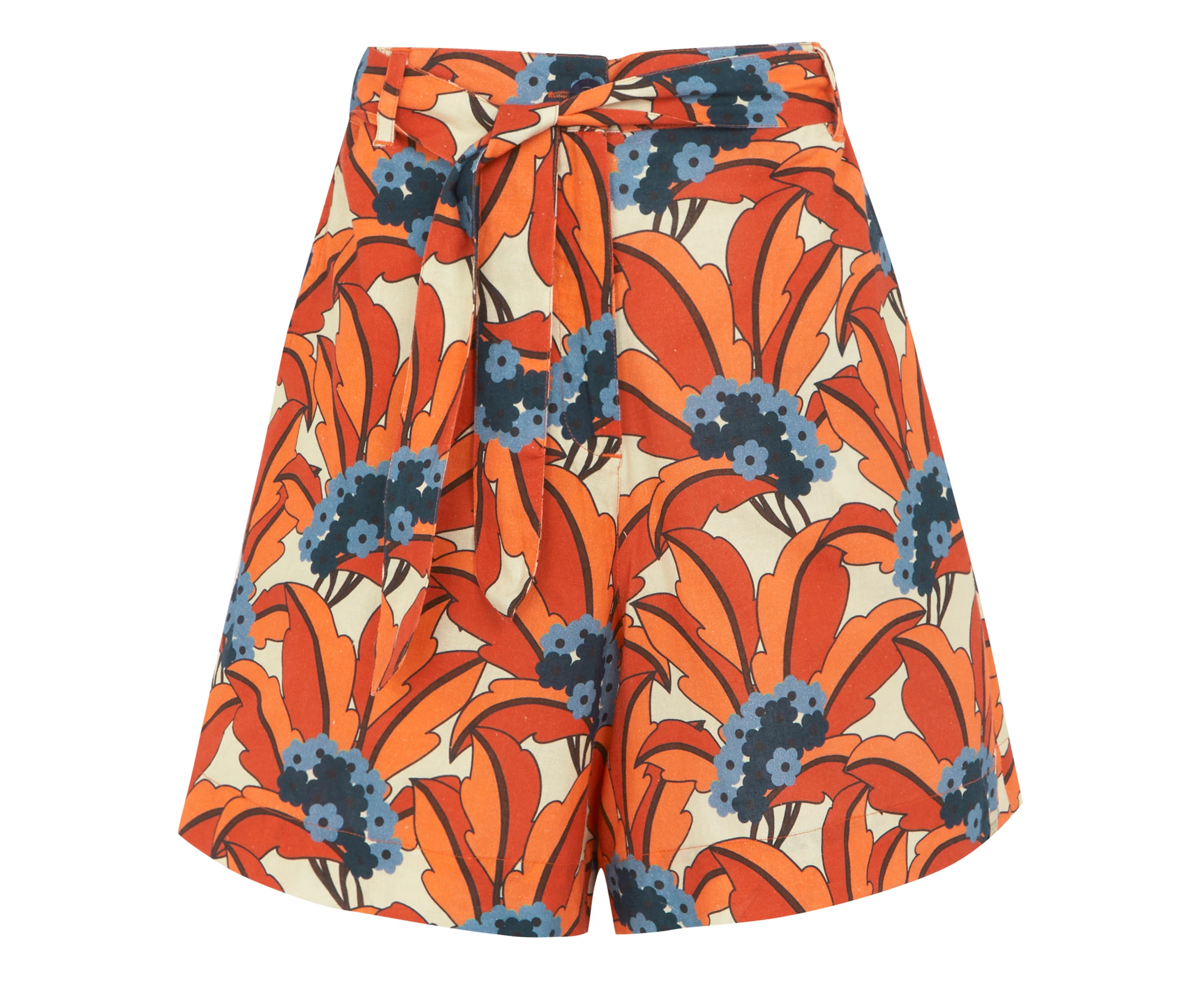 Regatta Womens Orla Kiely Summer II Tropical Shorts (Orange) - RG10998